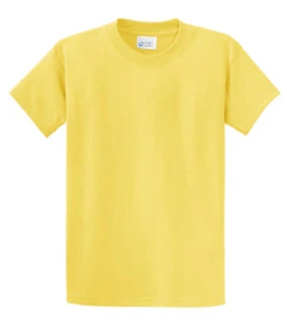 Port & Company 100% Cotton Essential T-Shirt Yellow Tall PC61T