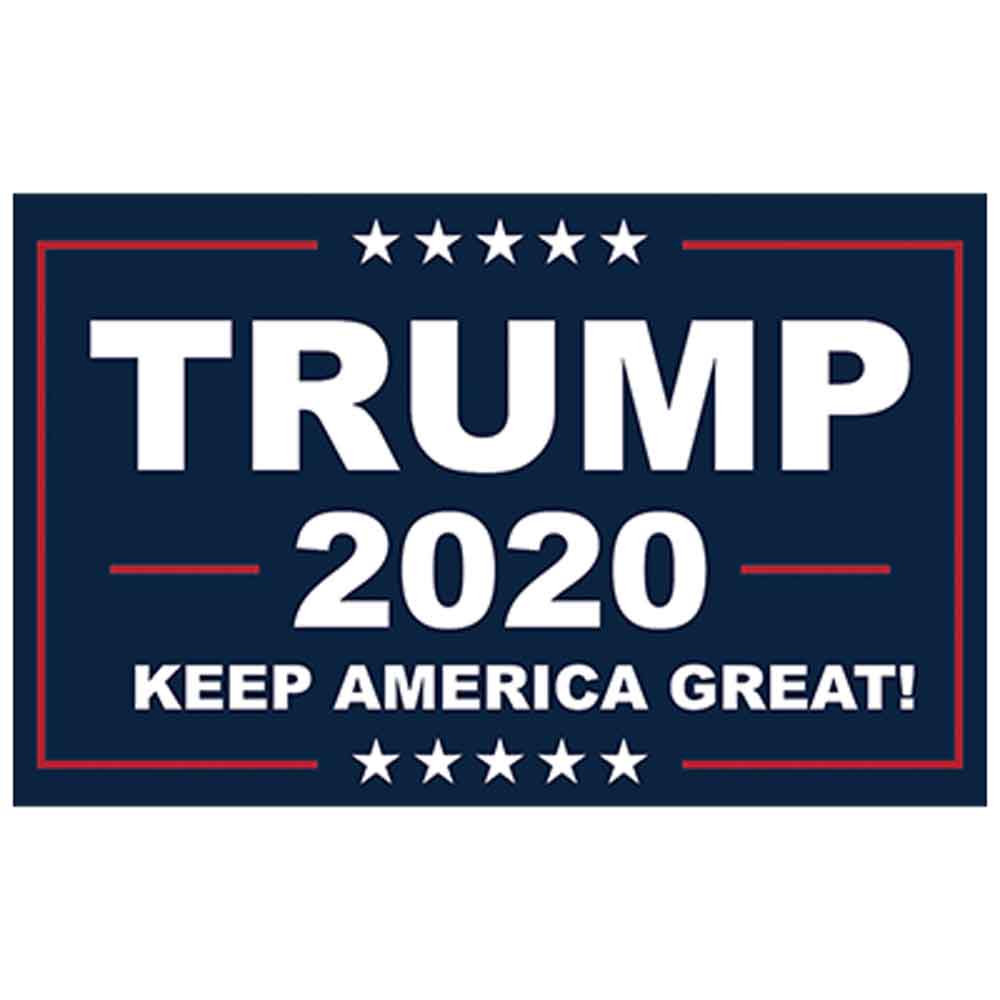 Trump 2020 Keep America Great  Printed T-Shirt-Royal