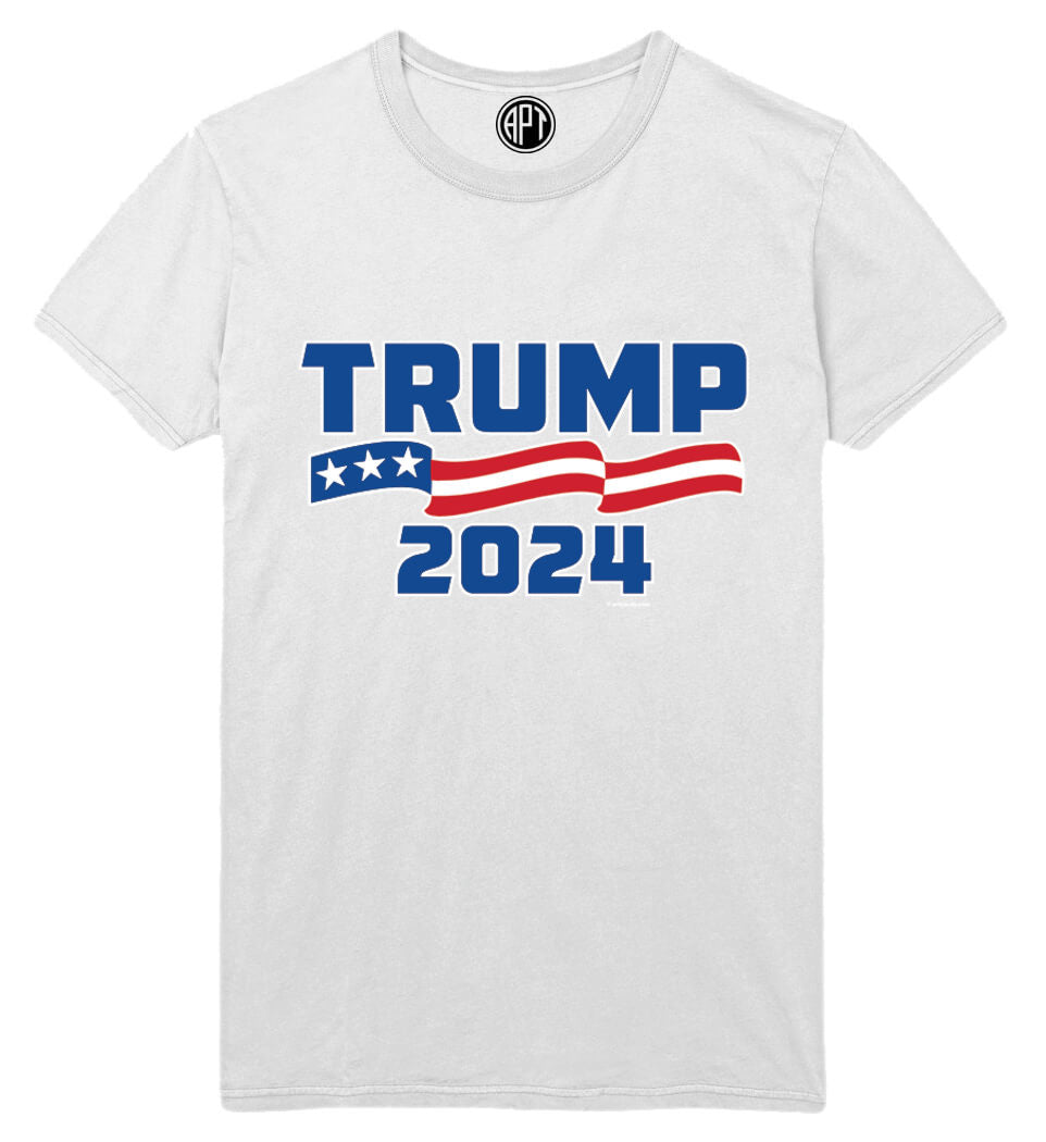 Trump 2024 Printed T-Shirt-White