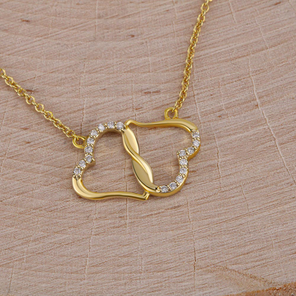 Everlasting Love Gold and Diamond Necklace