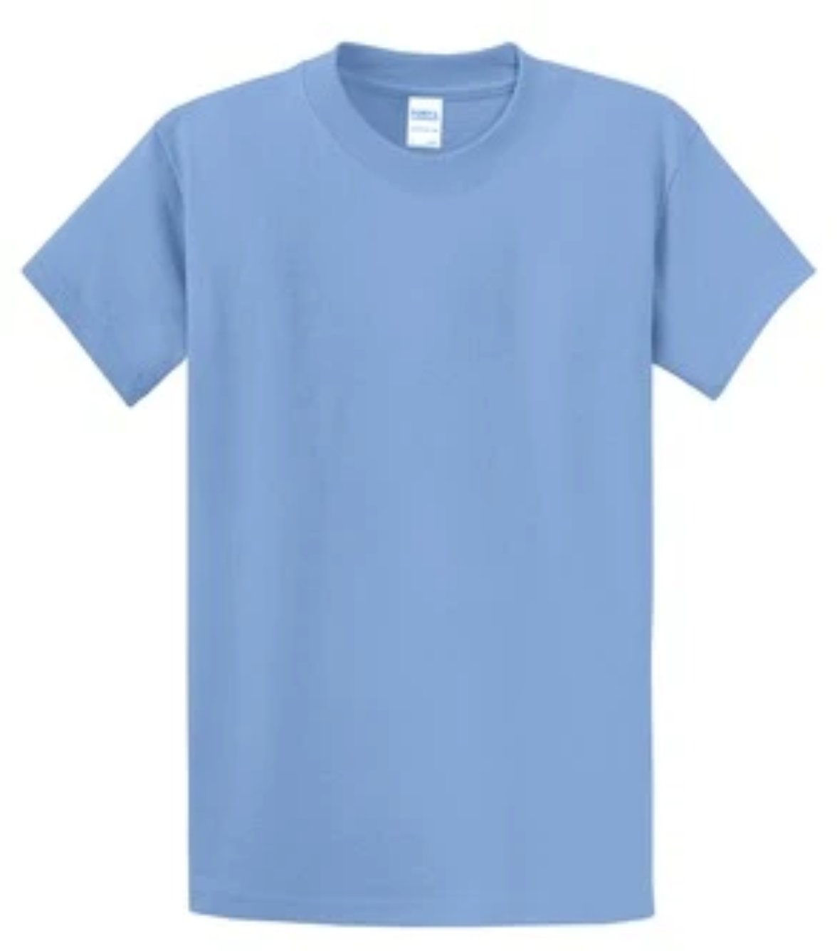 Port & Company 100% Cotton Essential T-Shirt Light Blue PC61
