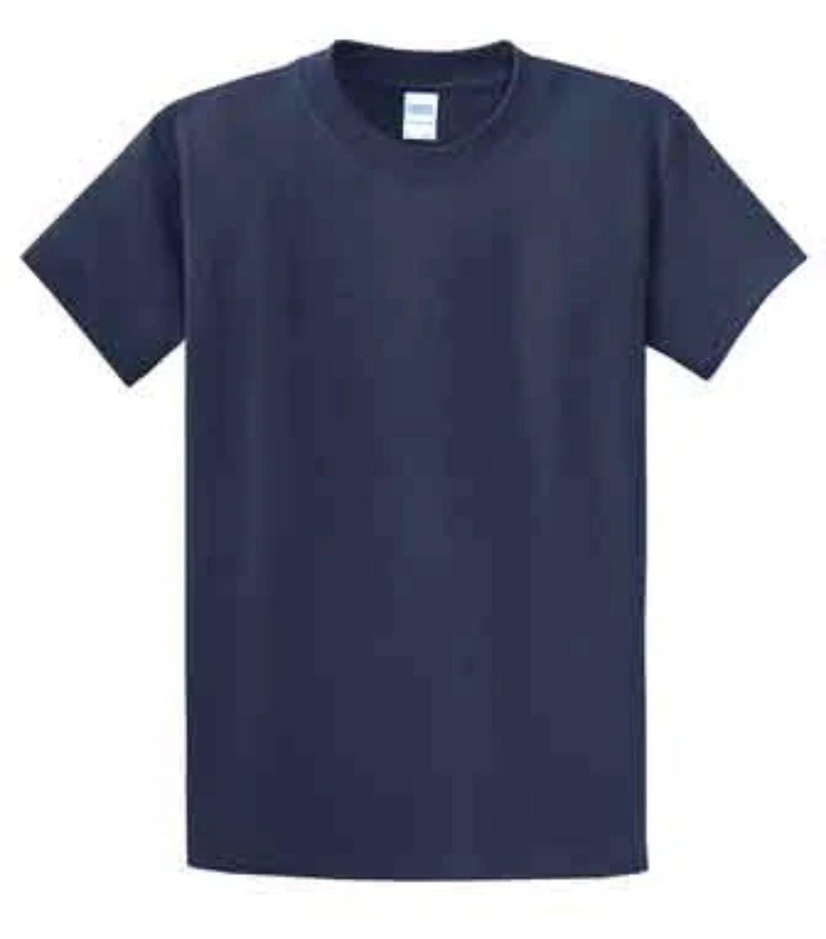 Port & Company 100% Cotton Essential T-Shirt Navy Tall PC61T