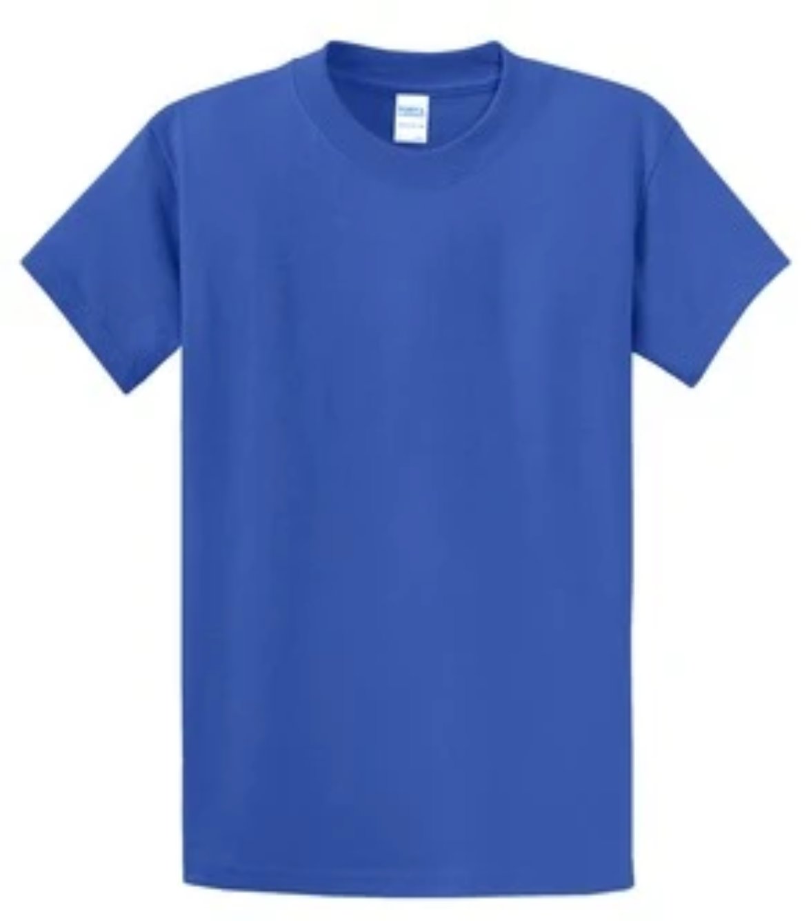 Port & Company 100% Cotton Essential T-Shirt Royal Tall PC61T