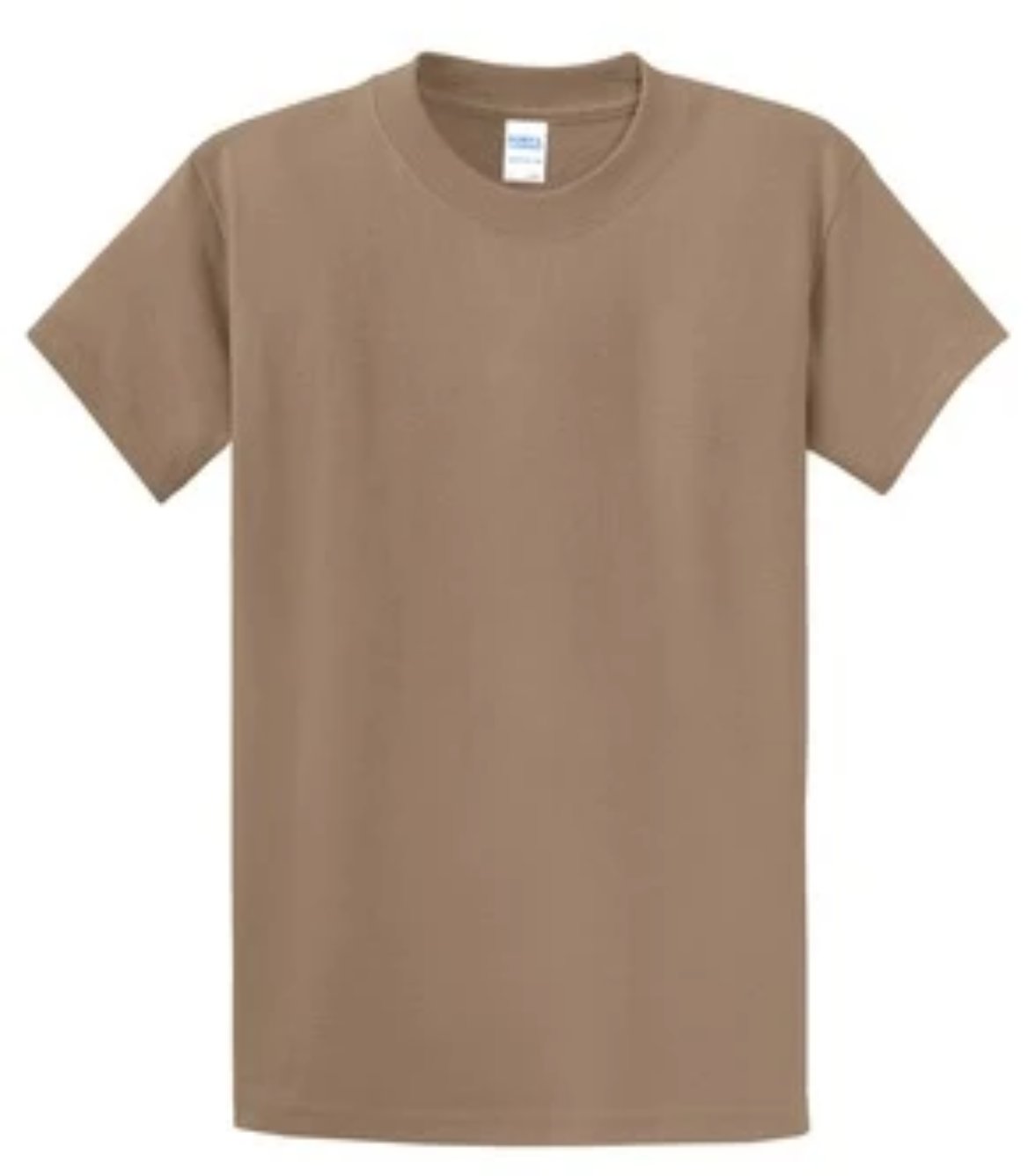 Port & Company 100% Cotton Essential T-Shirt Sand Tall PC61T