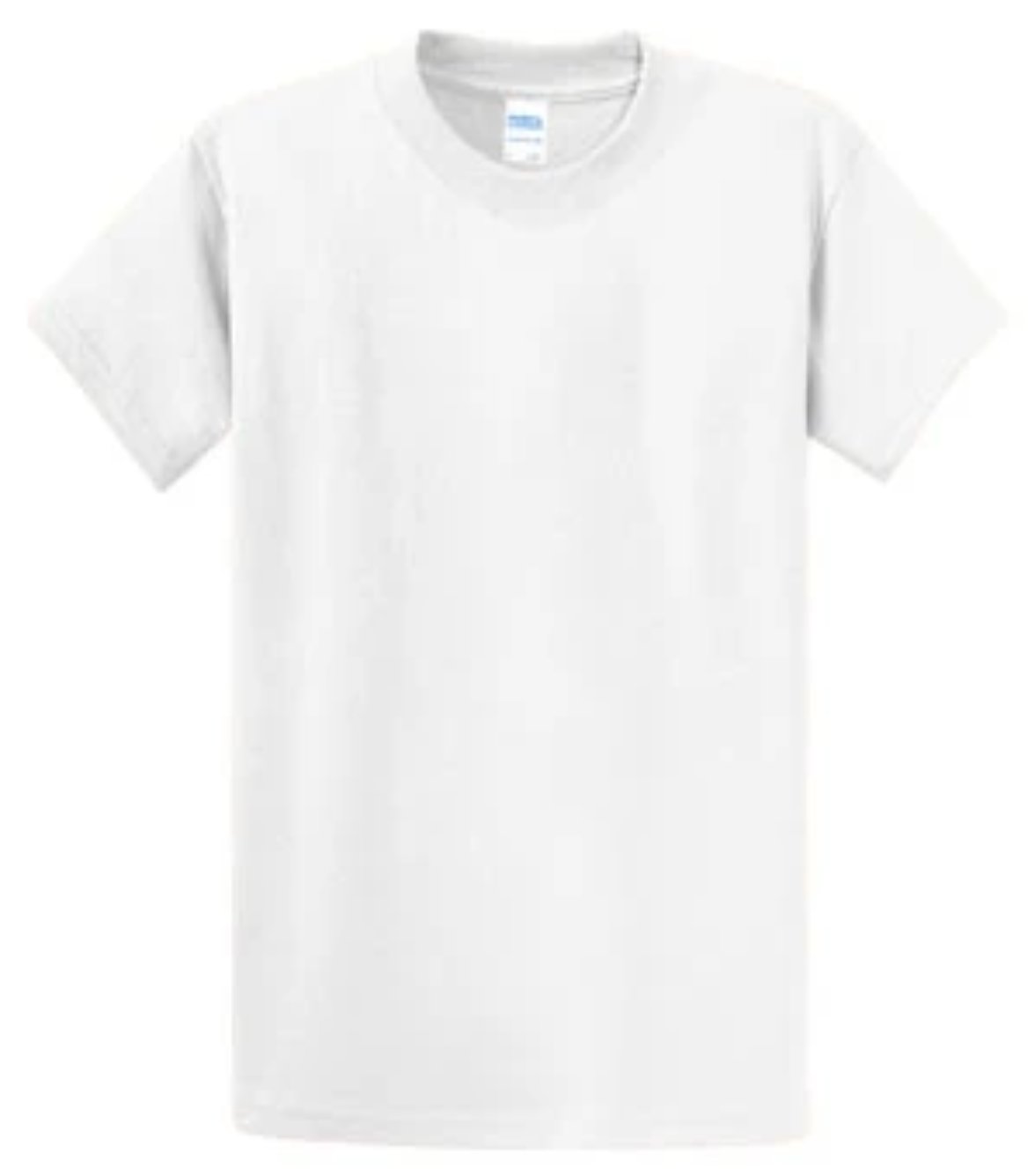 Port & Company 100% Cotton Essential T-Shirt White Tall PC61T