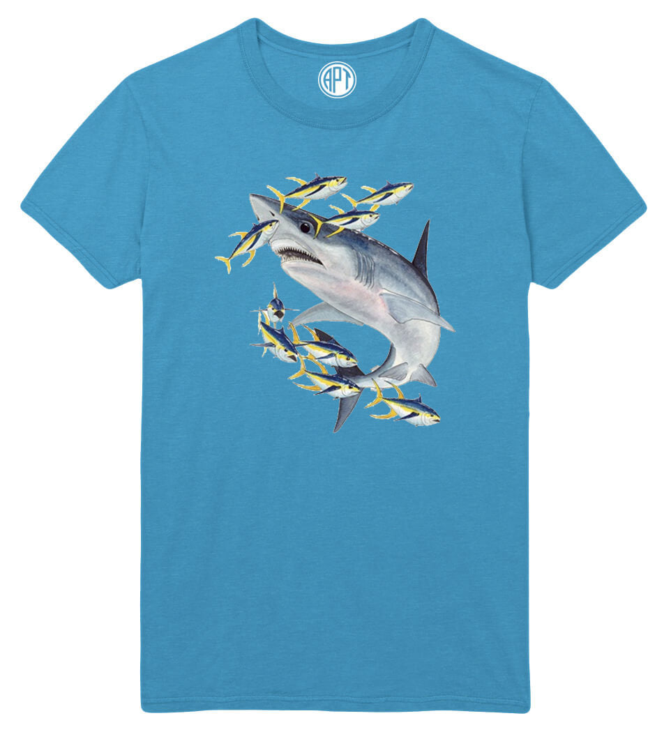 Shark Printed T-Shirt Tall