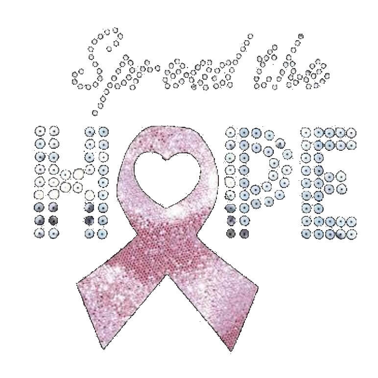 Spread The Hope Cancer Awareness  Printed T-Shirt