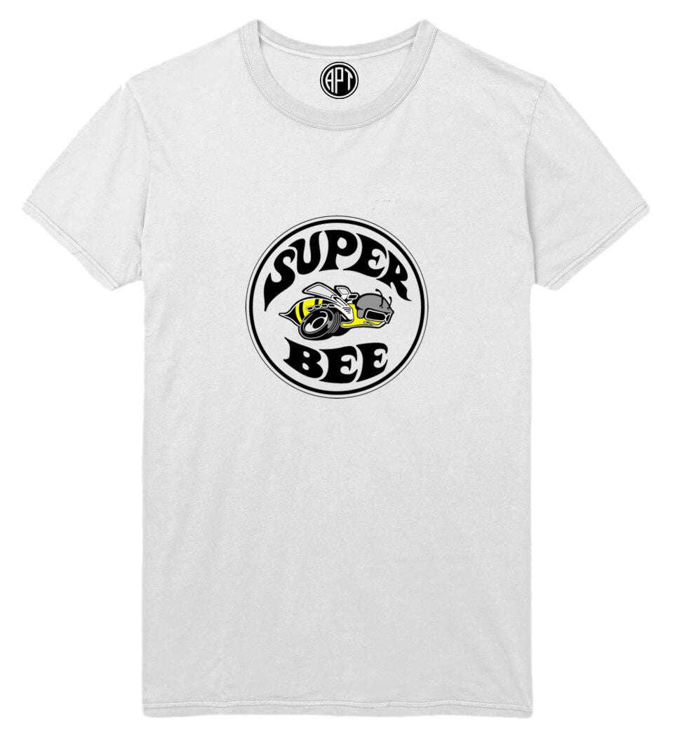 Super Bee Printed T-Shirt-White