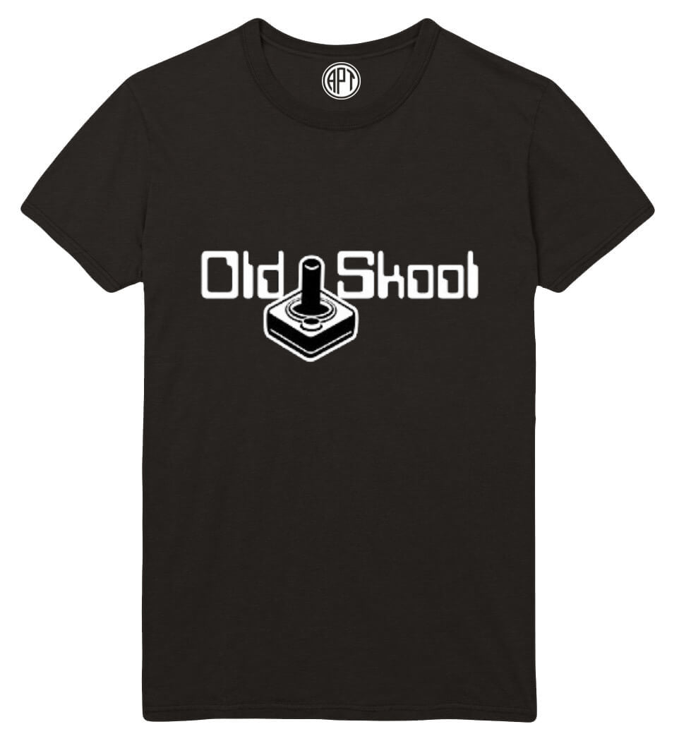 Old Skool Joystick Printed T-Shirt