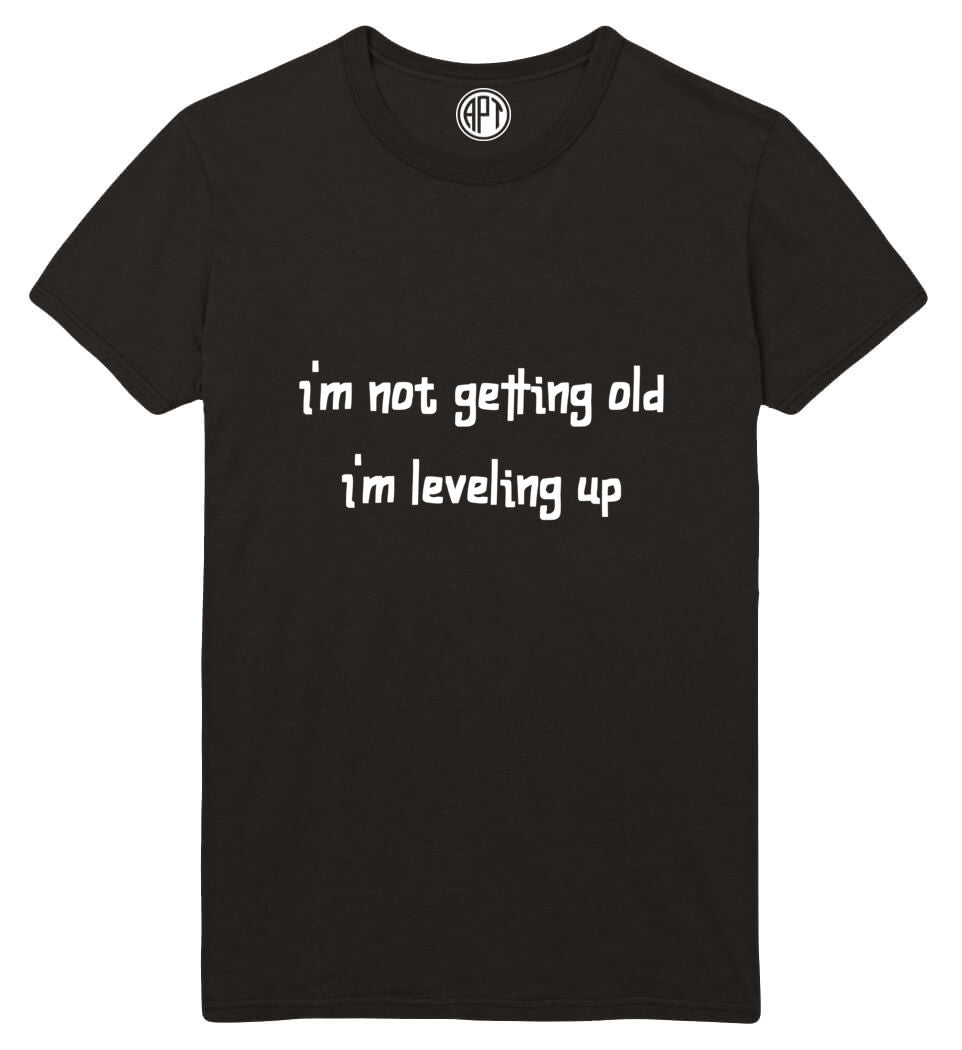 I'm Not getting old Printed T-Shirt-Black