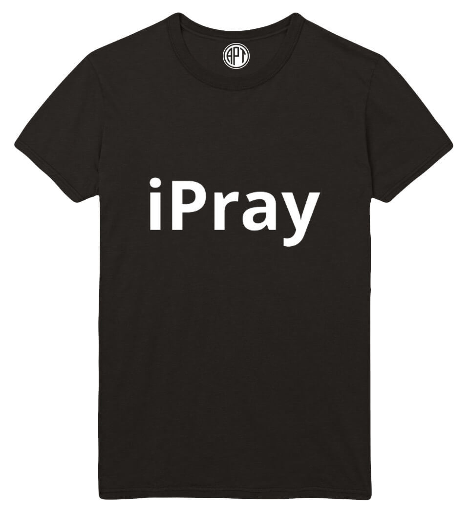 IPray Printed T-Shirt-Black