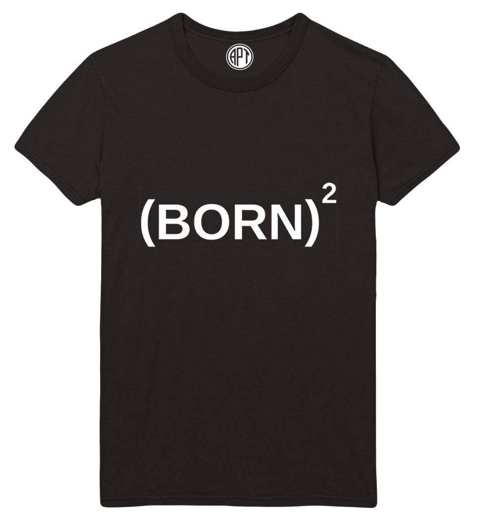 Born Again Printed T-Shirt-Black